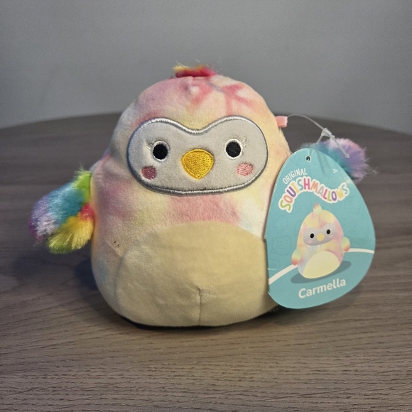 NWT Squishmallows Carmella the Toucan 5-Inch Plush Toy Official Kellytoy - Picture 1 of 7